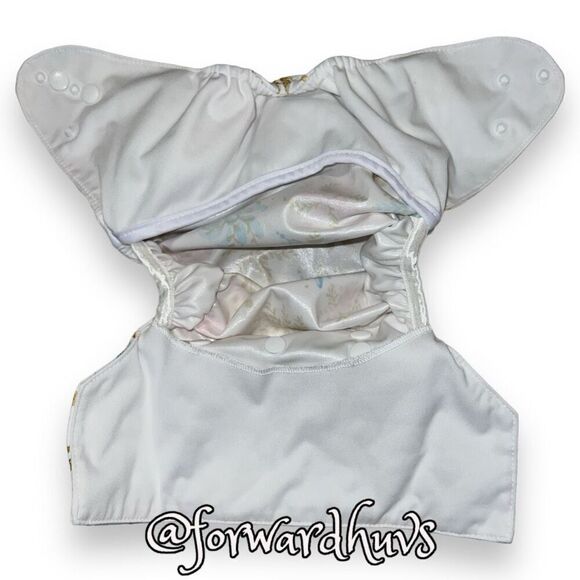 The Fluffy Penguin Diaper Company | Cloth Diaper Cover | Winter Theme - Picture 6 of 8